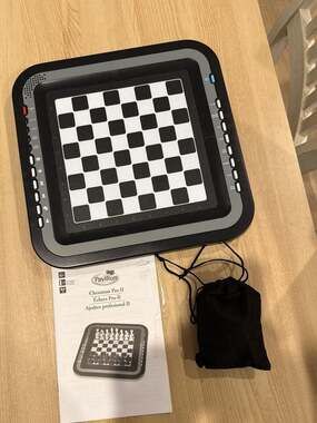 Pavilion Electronic Chessman Pro II Handheld Computer Chess Game with Manual and